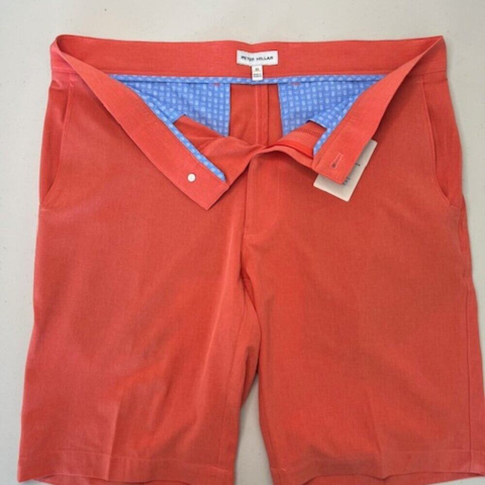 Peter Millar Crown Sport Men's Size 38 Performance Golf Shorts NWT $100